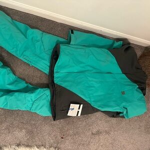 Ski outfit pants and jacket